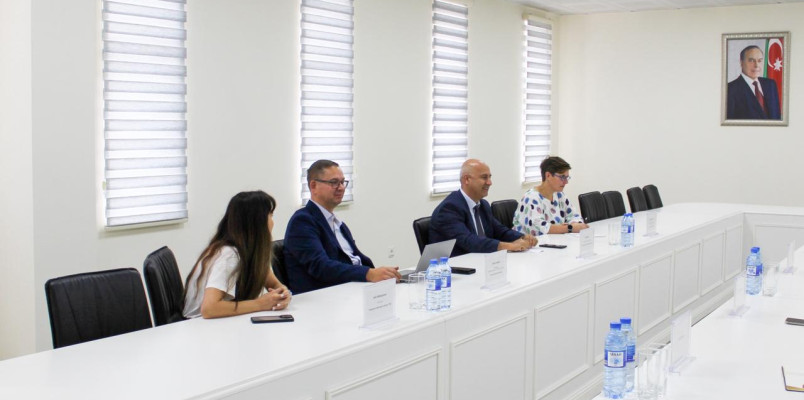 AzMİ-də Finlandiya Ətraf Mühit Mərkəzinin nümayəndələri ilə görüş keçirilib