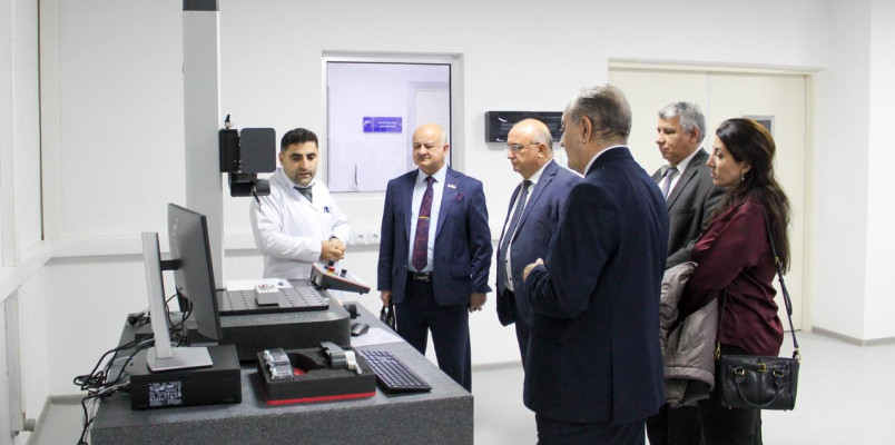 AzMİ-də Elmi-Tədqiqat Aerokosmik İnformatika İnstitutunun nümayəndələri ilə görüş keçirilib