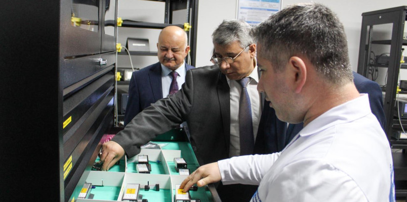 AzMİ-də Elmi-Tədqiqat Aerokosmik İnformatika İnstitutunun nümayəndələri ilə görüş keçirilib