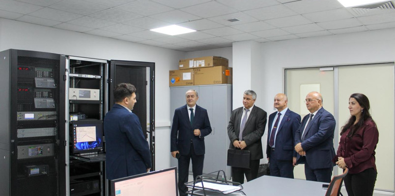 AzMİ-də Elmi-Tədqiqat Aerokosmik İnformatika İnstitutunun nümayəndələri ilə görüş keçirilib