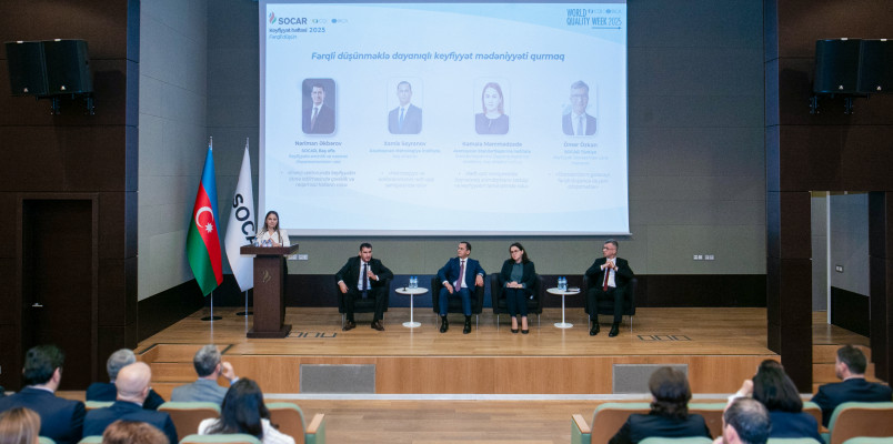 AzMİ və AZSTAND-ın nümayəndələri SOCAR-ın təşkil etdiyi “Ümumdünya Keyfiyyət Həftəsi 2025” tədbirində iştirak ediblər
