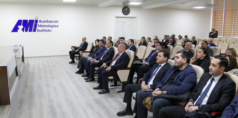 “Caspian Energy Club” üzvlərinin Azərbaycan Metrologiya İnstitutuna işgüzar səfəri təşkil edilib