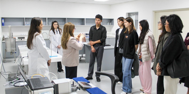 Azərbaycan Metrologiya İnstitutunda Qazaxıstandan olan tələbələr üçün infotur təşkil olunub