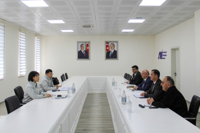 Beynəlxalq şirkətin nümayəndələri AzMİ-nin laboratoriyaları ilə tanış olublar