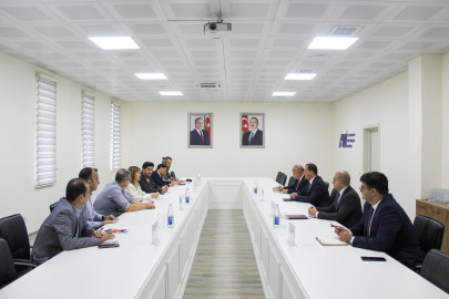 Azərbaycan Metrologiya İnstitutunda “ROKETSAN” və “AZROKSAN” şirkətlərinin nümayəndələri ilə görüş keçirilib