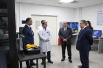 “Caspian Energy Club”ın nümayəndələri AzMİ-nin laboratoriyaları ilə tanış olublar