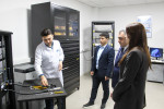 “Caspian Energy Club”ın nümayəndələri AzMİ-nin laboratoriyaları ilə tanış olublar
