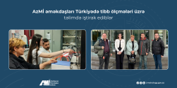 AzMİ əməkdaşları Türkiyədə tibb ölçmələri üzrə təlimdə iştirak ediblər