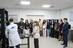 Azərbaycan Metrologiya İnstitutunda Qazaxıstandan olan tələbələr üçün infotur təşkil olunub