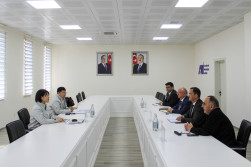 Beynəlxalq şirkətin nümayəndələri AzMİ-nin laboratoriyaları ilə tanış olublar